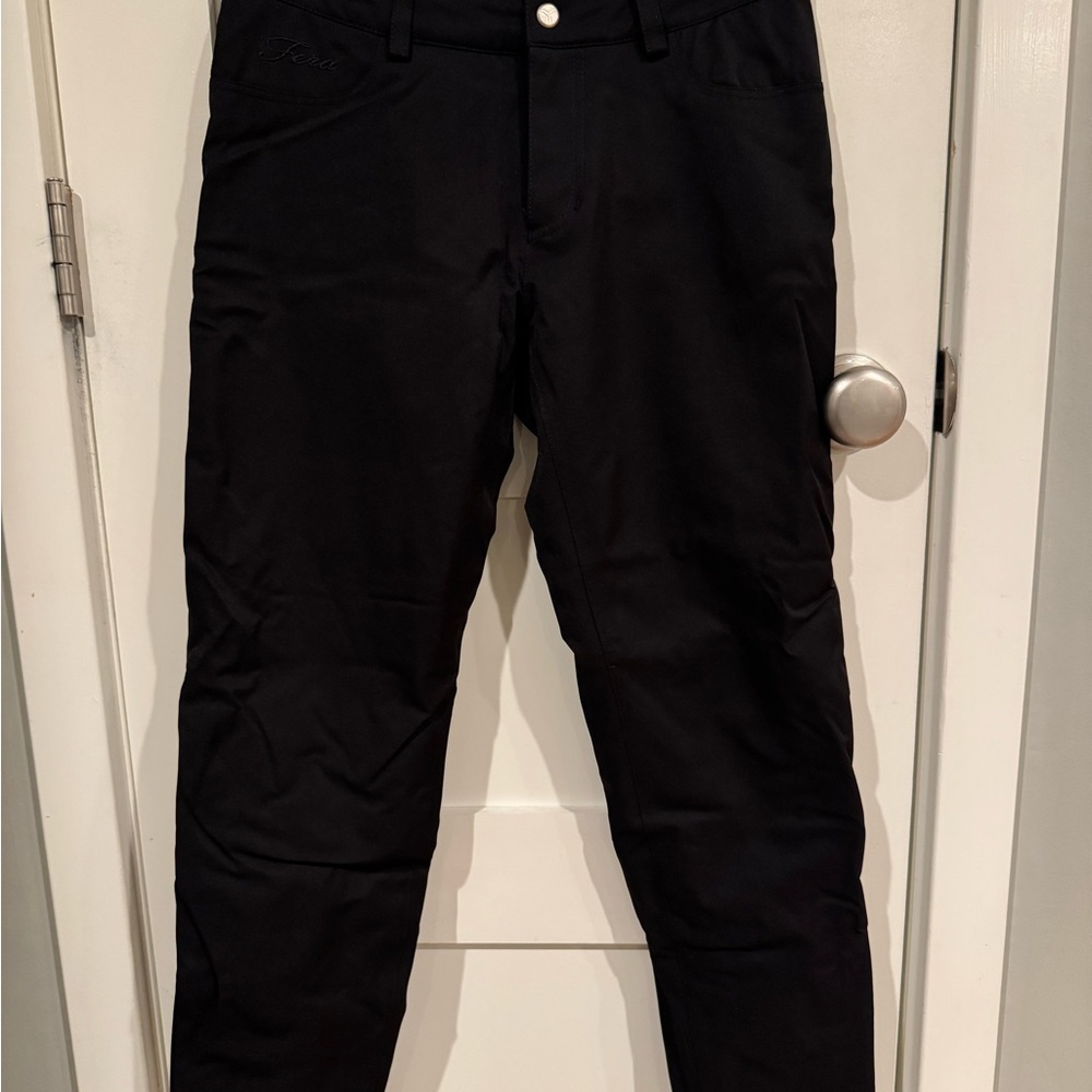 Women’s FERA Lined Ski Pants Snow Ladies 6R - Black